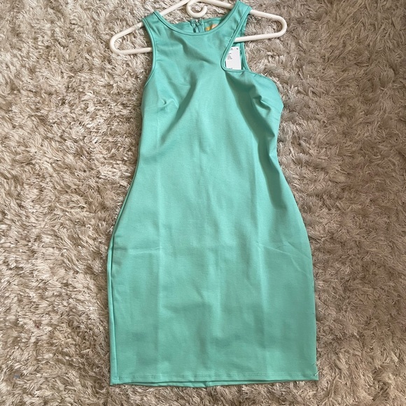 Urban Outfitters | Dresses | Urban Outfitters Uo Mint Green Sleeveless  Bodycon Mini Dress Medium New | Poshmark